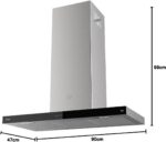 Coifa de Parede Oster Touch Control 90cm: alto poder de sucção e design inox para sua cozinha. - Imagem 6