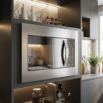 Microondas de Embutir Philco 28L Inox: 1100W, função descongelar, manter aquecido e design Limpa Fácil. - Imagem 3
