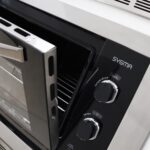 Forno Elétrico Sygma Inox de embutir 127V: acabamento em aço escovado, vidro duplo e controle de 50º a 300ºC. - Imagem 4