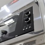 Forno Elétrico Sygma Inox de embutir 127V: acabamento em aço escovado, vidro duplo e controle de 50º a 300ºC. - Imagem 5
