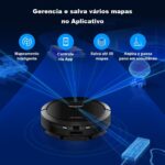 Liectroux G7: robô aspirador 4 em 1 com base autolimpante, mapeamento inteligente e Alexa. - Imagem 7