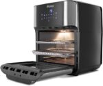 Air Fryer Philco 12L 2 em 1 com painel digital, desidratação e 9 funções para cozinhar com pouco ou nenhum óleo. - Imagem 3