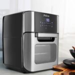 Air Fryer Philco 12L 2 em 1 com painel digital, desidratação e 9 funções para cozinhar com pouco ou nenhum óleo. - Imagem 6
