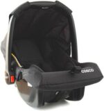 Cosco Kids Travel System Poppy Duo Preto Mescla: conforto, proteção UV30+ e praticidade para passeios e viagens com bebê. - Imagem 16