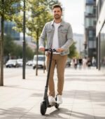 Patinete Elétrico 350w 36v Preto: mobilidade prática e eficiente para suas compras e deslocamentos diários. - Imagem 2