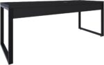 Mesa Presidente Yon 190x70x75cm com estilo industrial para valorizar seu espaço com elegância e presença - Imagem 7
