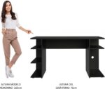 Mesa para Computador Escrivaninha Gamer 9409 Madesa: amplo espaço e tampo reforçado para trabalho e jogos. - Imagem 7