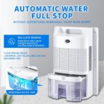 Desumidificador Elétrico Antimofo Bivolt com Controle Remoto: reduz a umidade, combate mofo e protege casa, quarto e closet. - Imagem 3