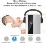 Desumidificador Elétrico Antimofo Bivolt com Controle Remoto: reduz a umidade, combate mofo e protege casa, quarto e closet. - Imagem 7