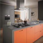 Coifa Glass Classic Ilha 90cm 127V: design sofisticado e eficiência para eliminar odores da cozinha com praticidade. - Imagem 3