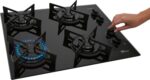 Cooktop Fischer Fit Line 4 bocas com vidro preto, acendimento superautomático e alta estabilidade para sua cozinha - Imagem 3