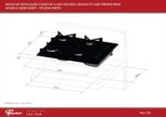 Cooktop Fischer Fit Line 4 bocas com vidro preto, acendimento superautomático e alta estabilidade para sua cozinha - Imagem 4