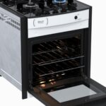 Fogão a Gás de Embutir Gaudi Prisma Vitreo Branco GLP com 4 bocas para cozinhar com praticidade e estilo. - Imagem 7