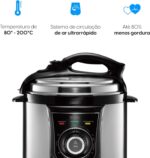 Panela de Pressão Elétrica Elgin 4L: prática, segura e fácil de programar para cozinhar com tranquilidade. - Imagem 3