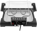 Churrasqueira Gourmet Britânia 1200W: grelha inox, 2 alturas e bandeja 1,2L para assados práticos e saborosos. - Imagem 3