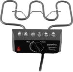 Churrasqueira Gourmet Britânia 1200W: grelha inox, 2 alturas e bandeja 1,2L para assados práticos e saborosos. - Imagem 4