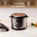 Panela de Pressão Elétrica Elgin 4L: prática, segura e fácil de programar para cozinhar com tranquilidade. - Imagem 8