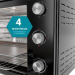 Forno Elétrico Philco 80L PFE80A: 6 funções, 4 resistências e alta potência para assar com praticidade. - Imagem 5