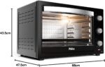Forno Elétrico Philco 80L PFE80A: 6 funções, 4 resistências e alta potência para assar com praticidade. - Imagem 9
