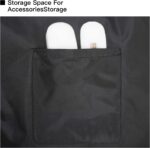 Capa protetora para aspirador vertical 420D PVC: proteção contra poeira e água, com bolsa extra e ajuste universal. - Imagem 5