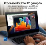 Samsung Galaxy Book4 com i5, 8GB, 512GB SSD e tela 15,6 Full HD para desempenho e mobilidade. - Imagem 5