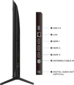 TCL ADVANCED 4K QLED TV 50 P7L: imagem QLED 4K com Google TV, Dolby Vision e design slim para sua sala. - Imagem 4