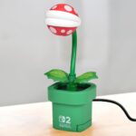 Câmera Para Nintendo Switch 2 Piranha Plant oficial, versátil e compatível com TV, portátil e semiportátil. - Imagem 3