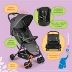 Carrinho Compacto Spy Multikids Baby BB424: leve, prático e confortável para passeios desde o nascimento até 15 kg. - Imagem 9