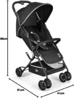 Carrinho Compacto Spy Multikids Baby BB424: leve, prático e confortável para passeios desde o nascimento até 15 kg. - Imagem 10