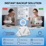 Pen Drive 3 em 1 512 GB MFi para iPhone: backup rápido de fotos, vídeos e dados para iOS - Imagem 5