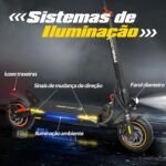 HONEYWHALE T4A: patinete elétrico 750W, até 45 km/h, autonomia de 35 km, pneus 10" e controle de cruzeiro. - Imagem 5