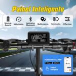 HONEYWHALE T4A: patinete elétrico 750W, até 45 km/h, autonomia de 35 km, pneus 10" e controle de cruzeiro. - Imagem 8