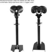 Assento ZJchao para scooter elétrica M365: conforto, ajuste e instalação fácil, com suporte robusto de até 100 kg. - Imagem 6