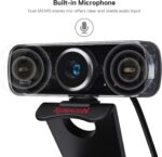 Webcam Gamer e Streamer Redragon Fobos 2 720p GW600-1: imagem 720p, áudio com redução de ruídos e instalação plug-n-play. - Imagem 5