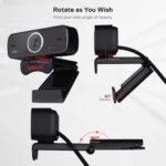 Webcam Gamer e Streamer Redragon Fobos 2 720p GW600-1: imagem 720p, áudio com redução de ruídos e instalação plug-n-play. - Imagem 7