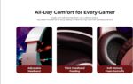 Havit H2043U Gamer 7.1 USB: som surround, RGB e microfone omnidirecional para máxima imersão nas partidas. - Imagem 9