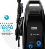 Lavadora de Alta Pressão Philco Force PLP2800 1600W: até 1800 PSI para mais eficiência e economia de água superior a 85% - Imagem 4