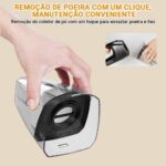 Aspirador de Pó Portátil Sem Fio 100W: potência forte, bateria durável e limpeza prática para carro e pequenos ambientes. - Imagem 6