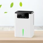 Asixxsix Desumidificador 60W compacto e silencioso, tanque 2000ml, ideal para quarto e closet, combate a umidade com eficiência - Imagem 4