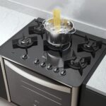 Fogão de Embutir Fischer 5 Bocas Gran Cheff com Tripla Chama e Dourador para assar, gratinar e aquecer com praticidade. - Imagem 6