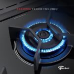 Fogão de Embutir Fischer 5 Bocas Gran Cheff com Tripla Chama e Dourador para assar, gratinar e aquecer com praticidade. - Imagem 9