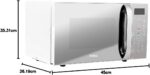 Micro-ondas Philco 20L Espelhado PMO23E: 1100W, Menu FIT e Limpa Fácil para mais praticidade no dia a dia. - Imagem 9