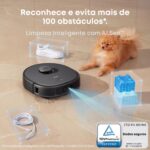 eufy X10 Pro: aspiração 8000Pa, lava e seca sozinho, evita obstáculos e é ideal para casas com pets. - Imagem 5