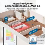 eufy X10 Pro: aspiração 8000Pa, lava e seca sozinho, evita obstáculos e é ideal para casas com pets. - Imagem 6