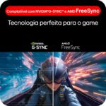 Monitor LG UltraGear 24G411A-B 24 FHD 144Hz 1ms: fluidez extrema e imagem nítida para jogos competitivos. - Imagem 6