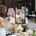 iDiskk Cofre de fotos 512GB MFi: backup rápido, libera espaço e funciona em iPhone, iPad, Android e USB-C - Imagem 6