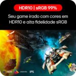Monitor LG UltraGear 24G411A-B 24 FHD 144Hz 1ms: fluidez extrema e imagem nítida para jogos competitivos. - Imagem 7