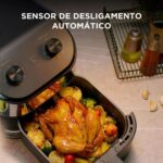 Midea Air Fryer 4,5L: fritura prática, segura e uniforme com 1550W e controle de temperatura de 80°C a 200°C - Imagem 3