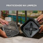 Midea Air Fryer 4,5L: fritura prática, segura e uniforme com 1550W e controle de temperatura de 80°C a 200°C - Imagem 4
