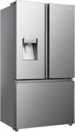 Refrigerador Hisense 536 Litros French Door Inox BCD-610-127 Volts com amplo espaço e design moderno para sua cozinha. - Imagem 3